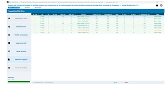 Interface de SMART CAD90 Pro